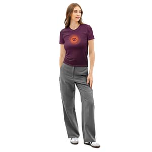 Resolute Raccoon Women's Cotton Crew Neck T-Shirt