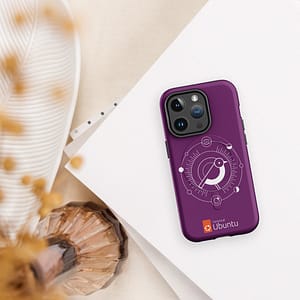 Ubuntu Oracular Oriole MagSafe Tough Case for iPhone®