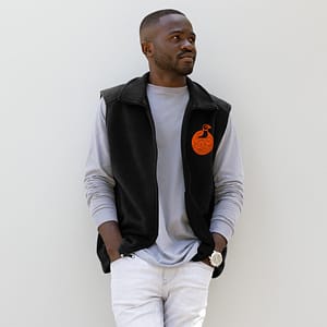 Plucky Puffin Men’s Columbia Fleece Vest