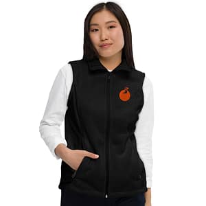 Plucky Puffin Women’s Columbia Fleece Vest